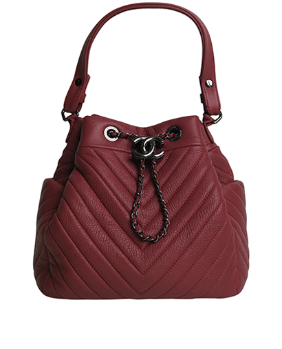 Chanel Urban Spirit Drawstring Bag, front view